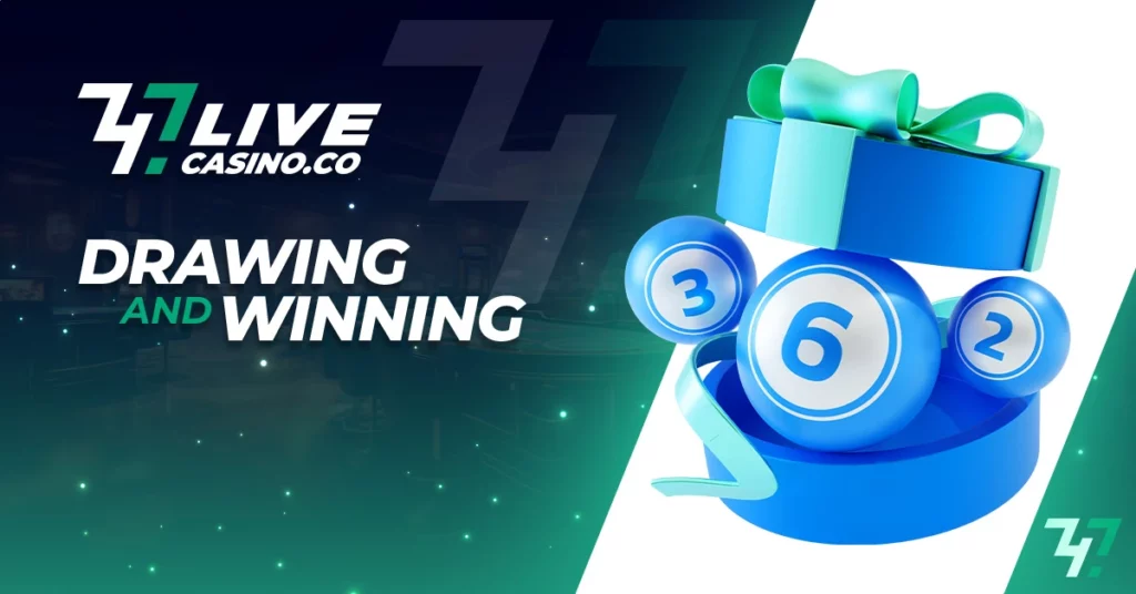 Drawing and Winning Lotery Prize At 747Live Casino