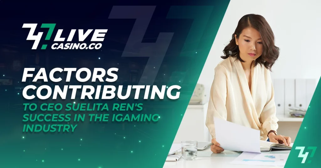 Factors contributing to CEO Suelita Ren's success in the iGaming industry