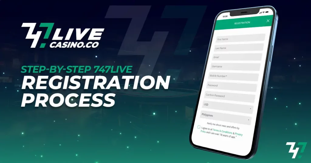 Step-by-Step 747Live Registration Process